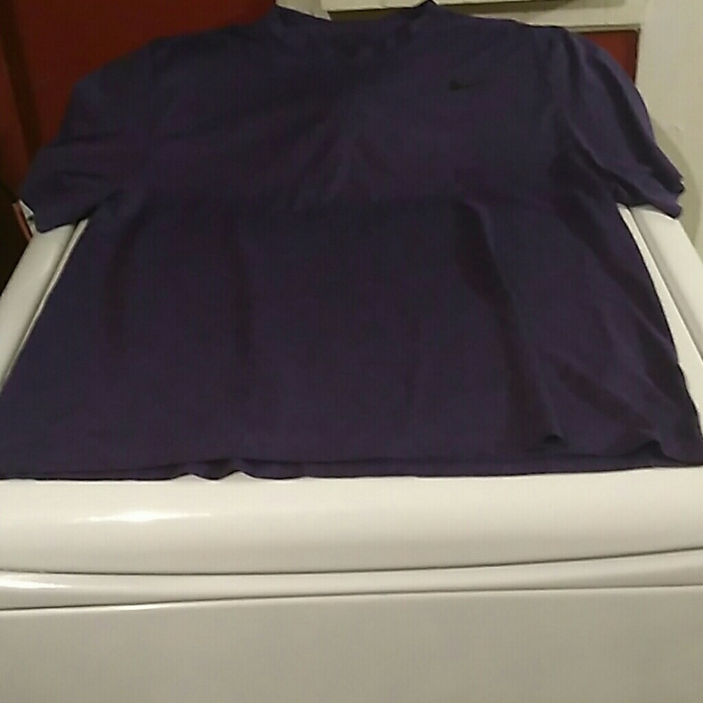 Mens purple nike dri fit shirt sz XL EUC